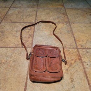 Natural Beauty Leather Goods Brown Purse - Old Town Florence NWT